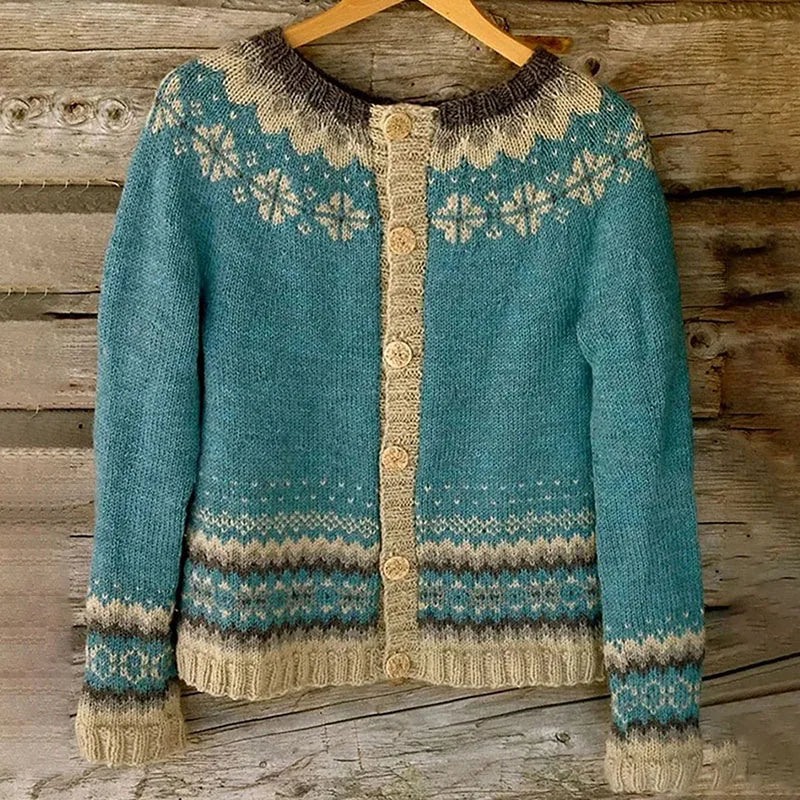 Allaira - Vintage Icelandic Cardigan