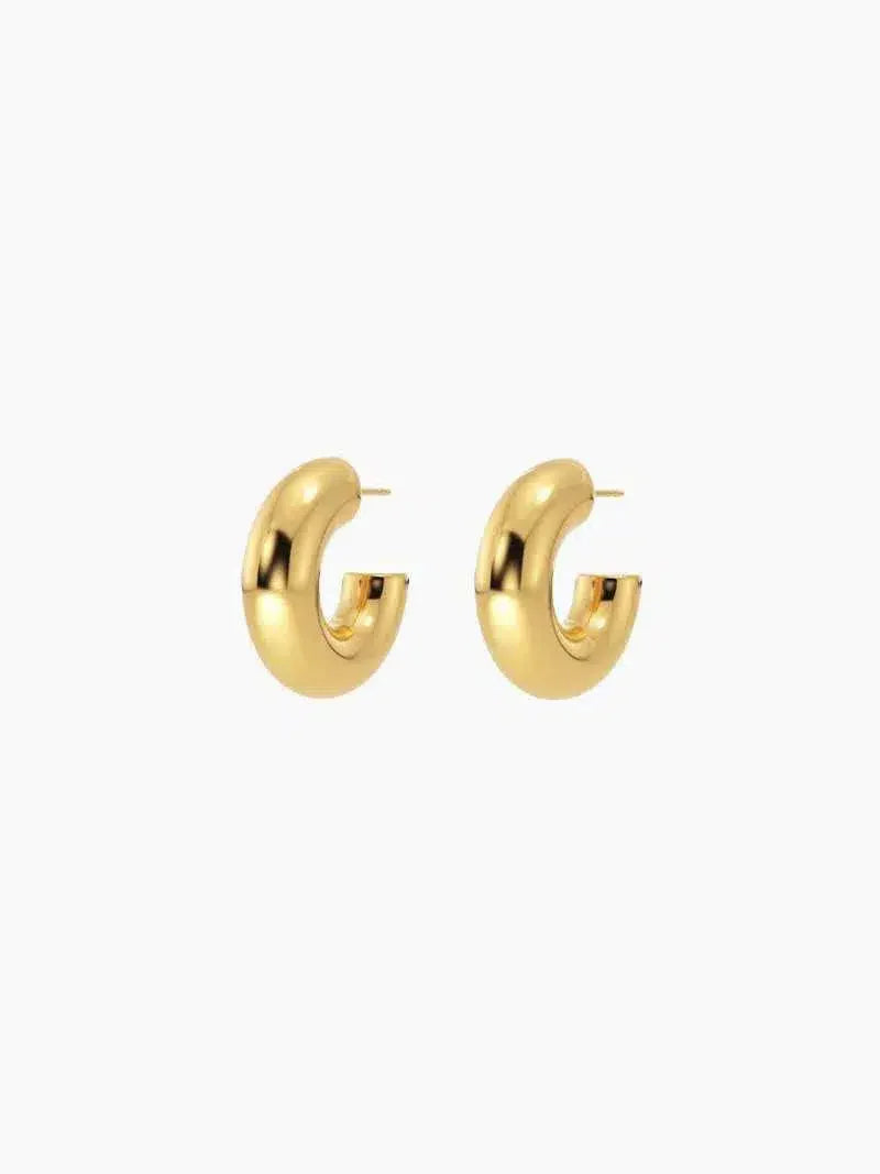 Amore – Chunky design – Hoop earrings-10173354639687-Ivory Ombre