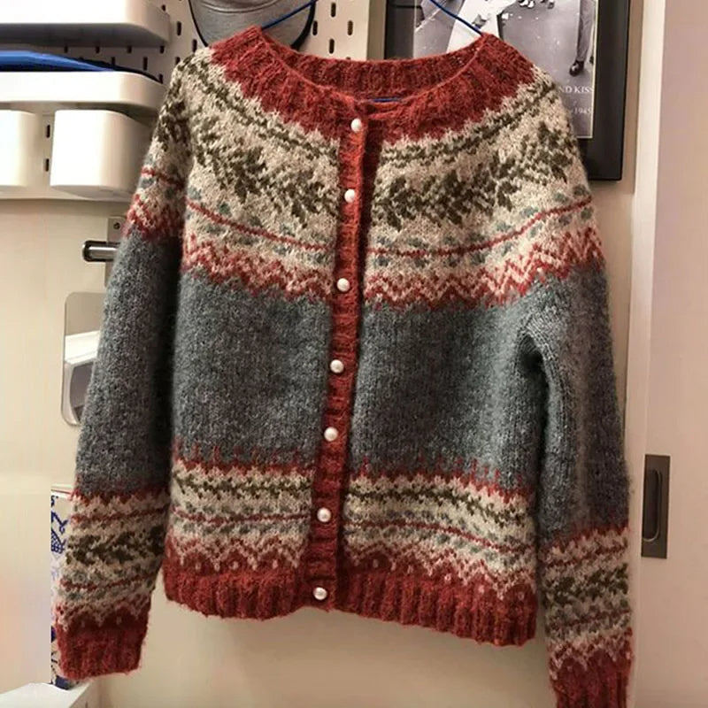 Atasha - Vintage Icelandic Cardigan