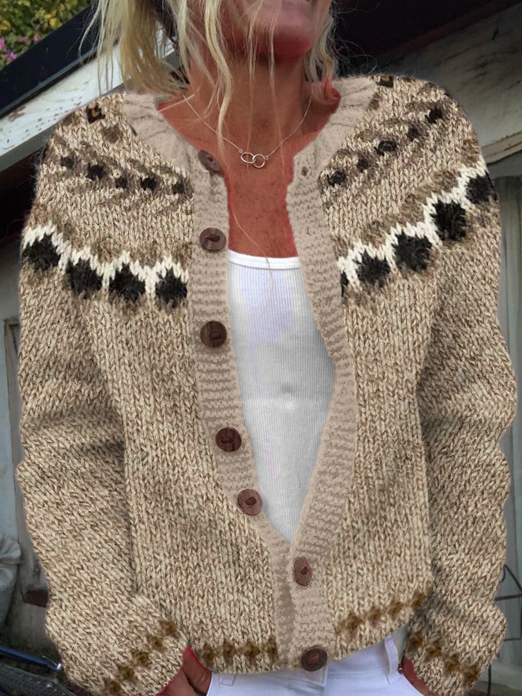 Aubree - Vintage Icelandic Cardigan