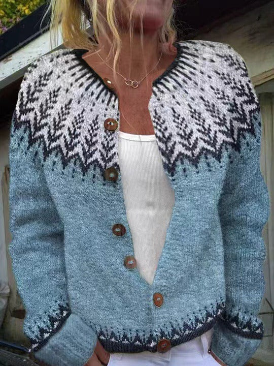 Clara - Vintage Icelandic Cardigan
