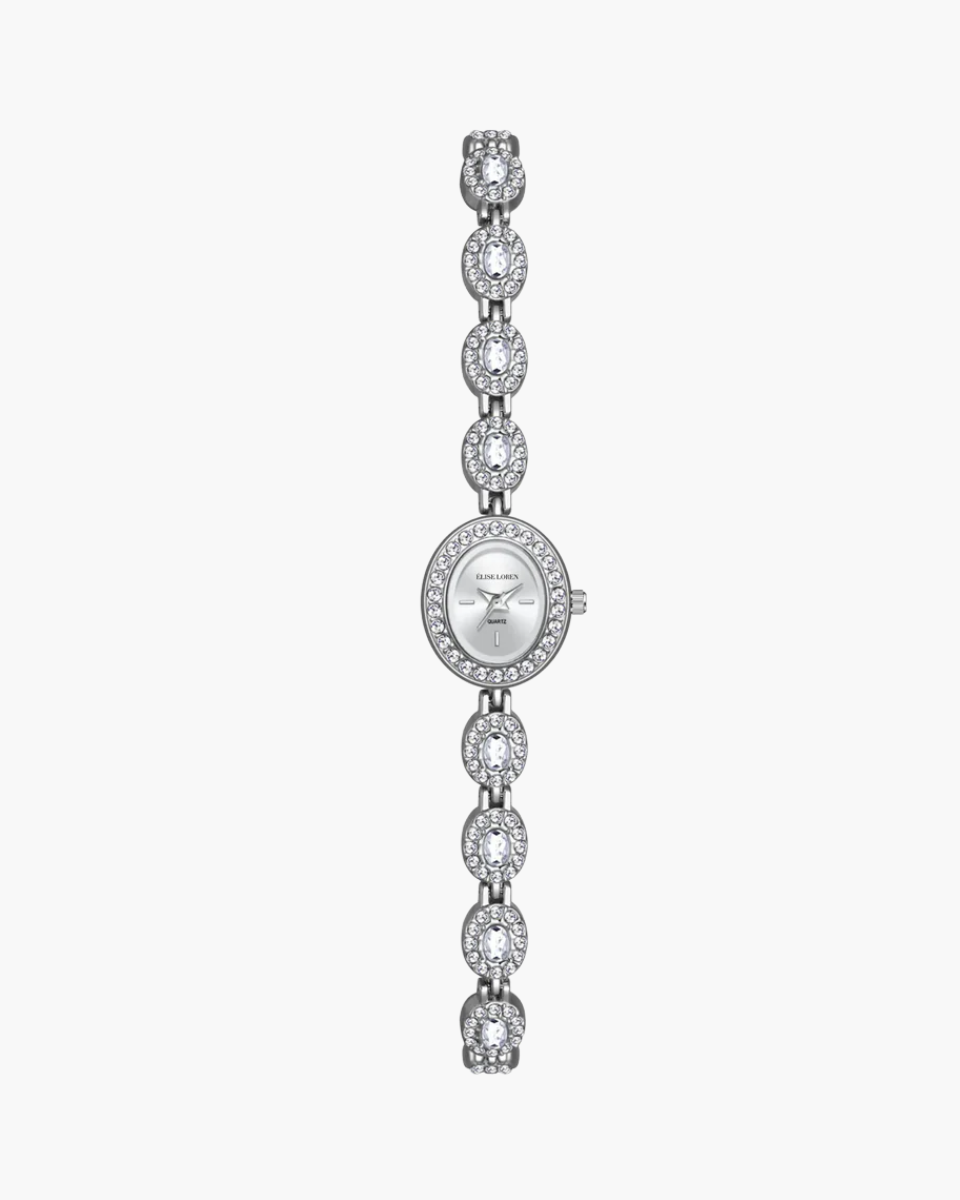 Evelina Lumière – Crystal elegance – Bracelet watch-10173356310855-Ivory Ombre