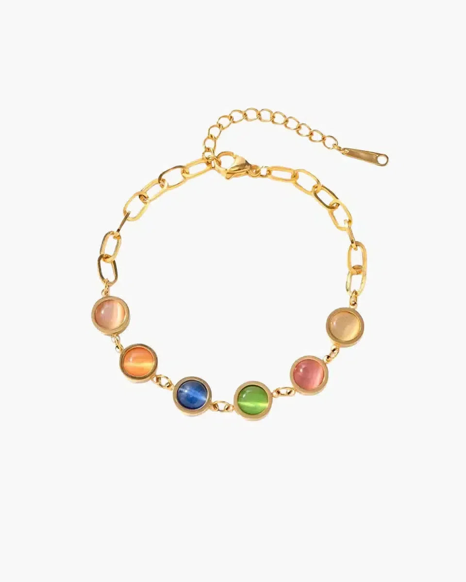 Tariel – Colorful stones – Stone-accent bracelet-10173354082631-Ivory Ombre
