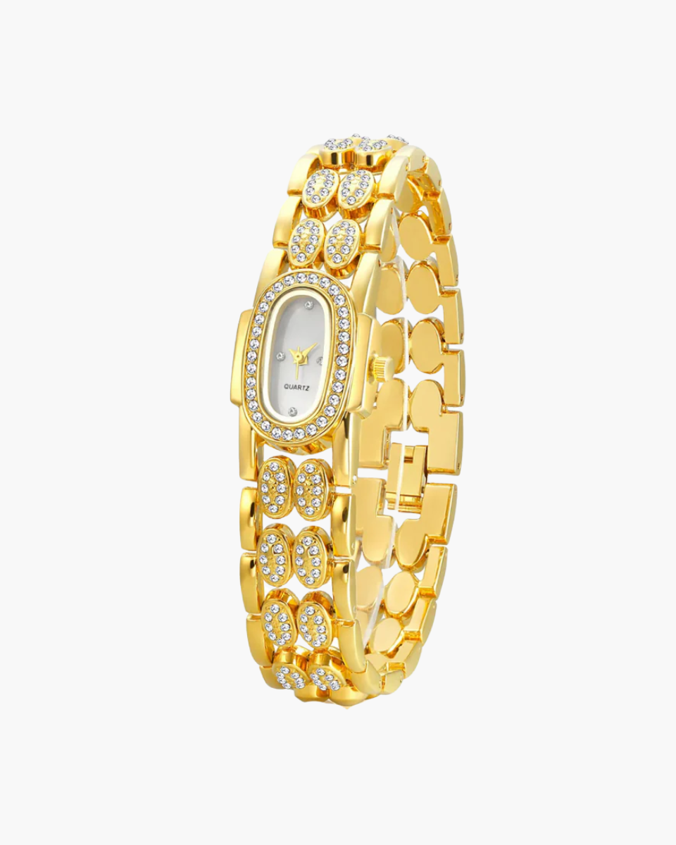 Vittoria Élégance – Opulent crystal design – Bracelet watch-10173356671303-Ivory Ombre