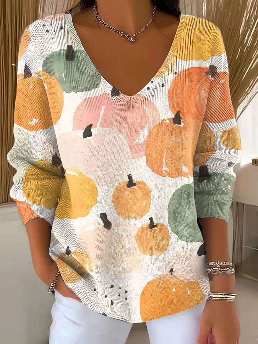 ELISE - Sweater with V-neck