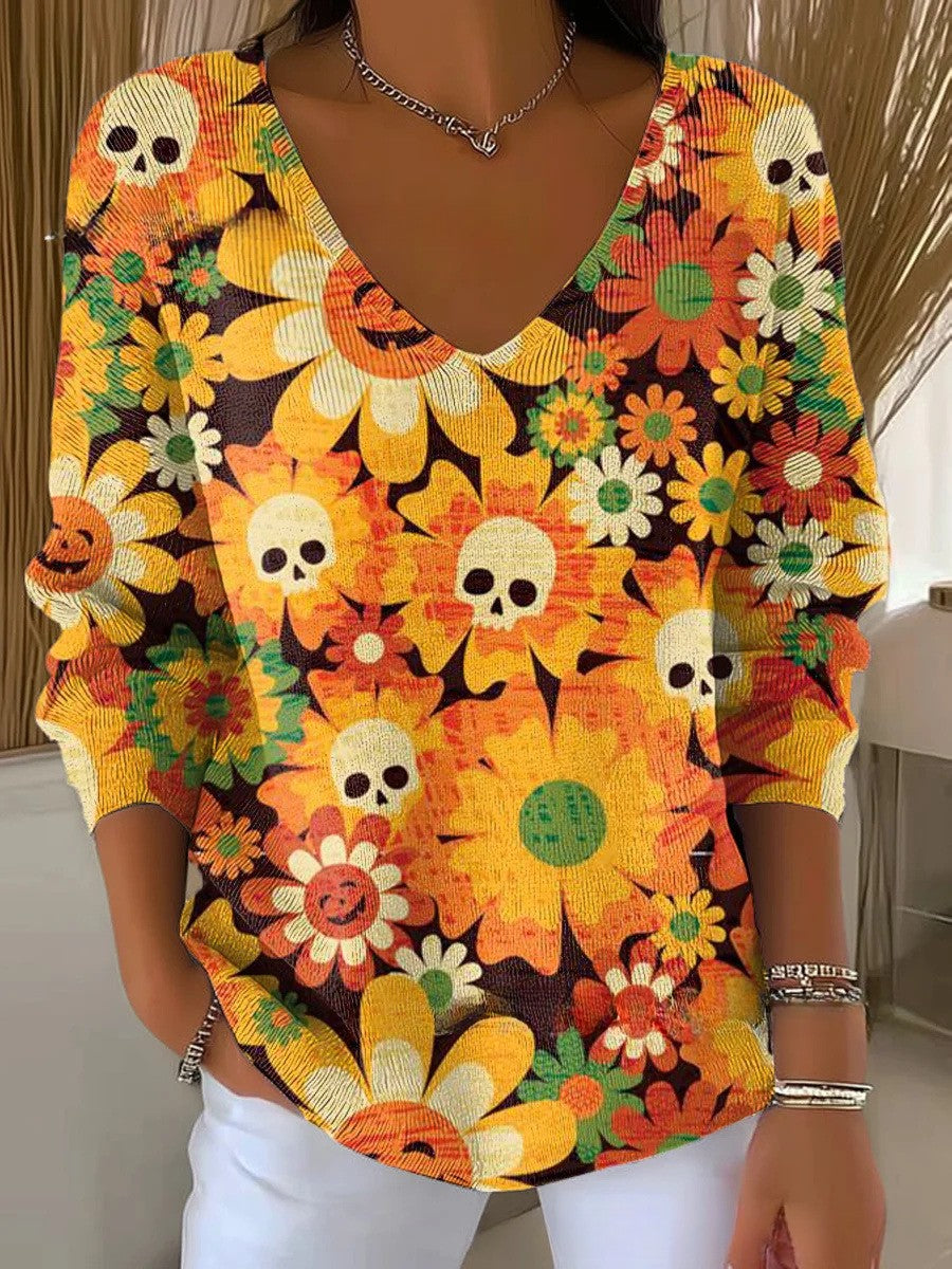 ELODIE - Sweater with V-neck