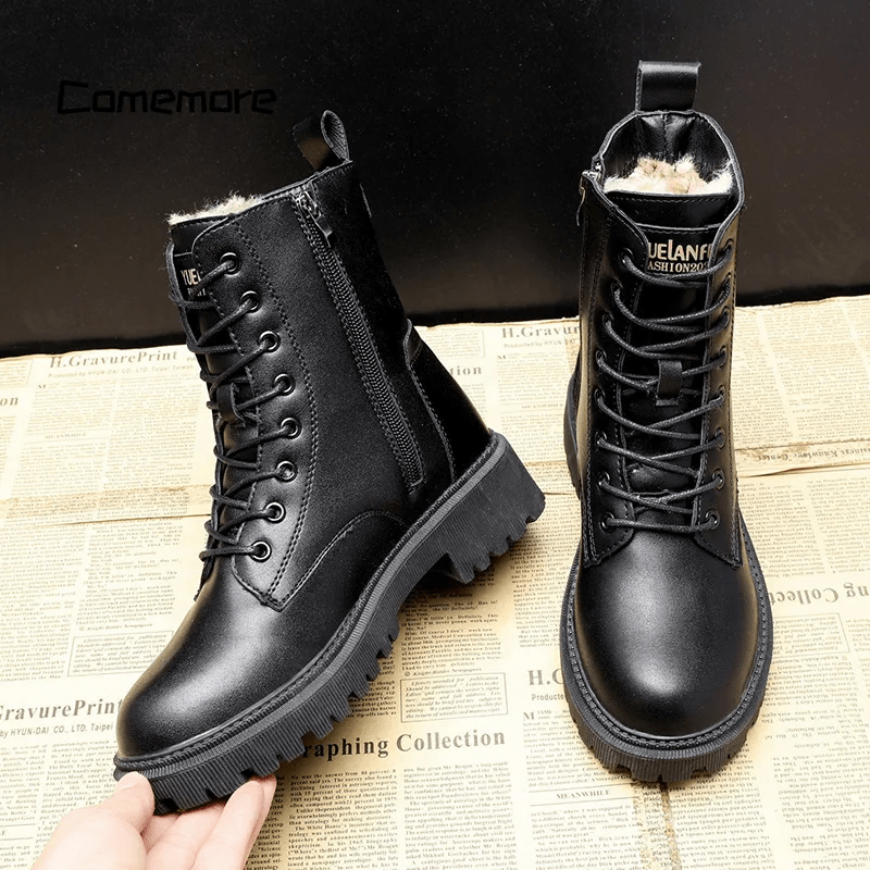Emily - Leather Boots