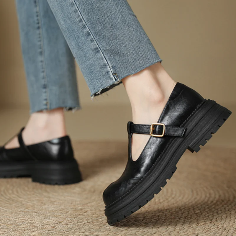 Farisse - T-bar Shoes