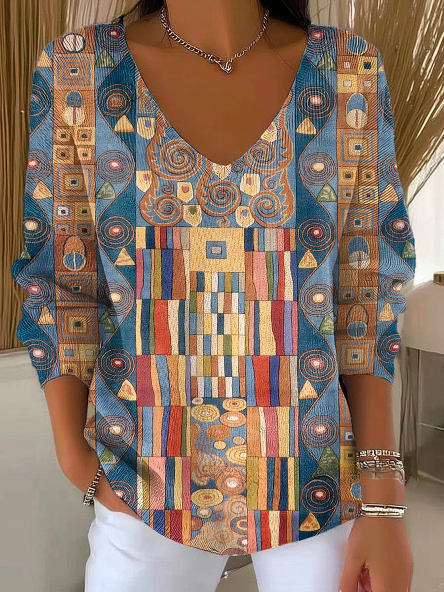 GABRIELLE - V-neck Sweater
