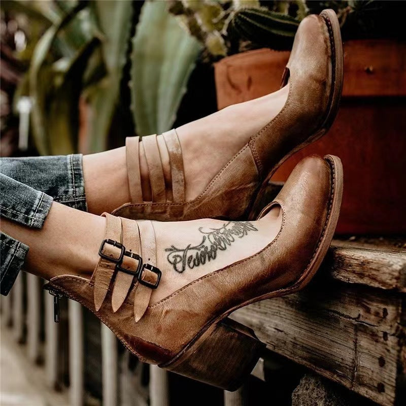Izzy - Leather Pumps