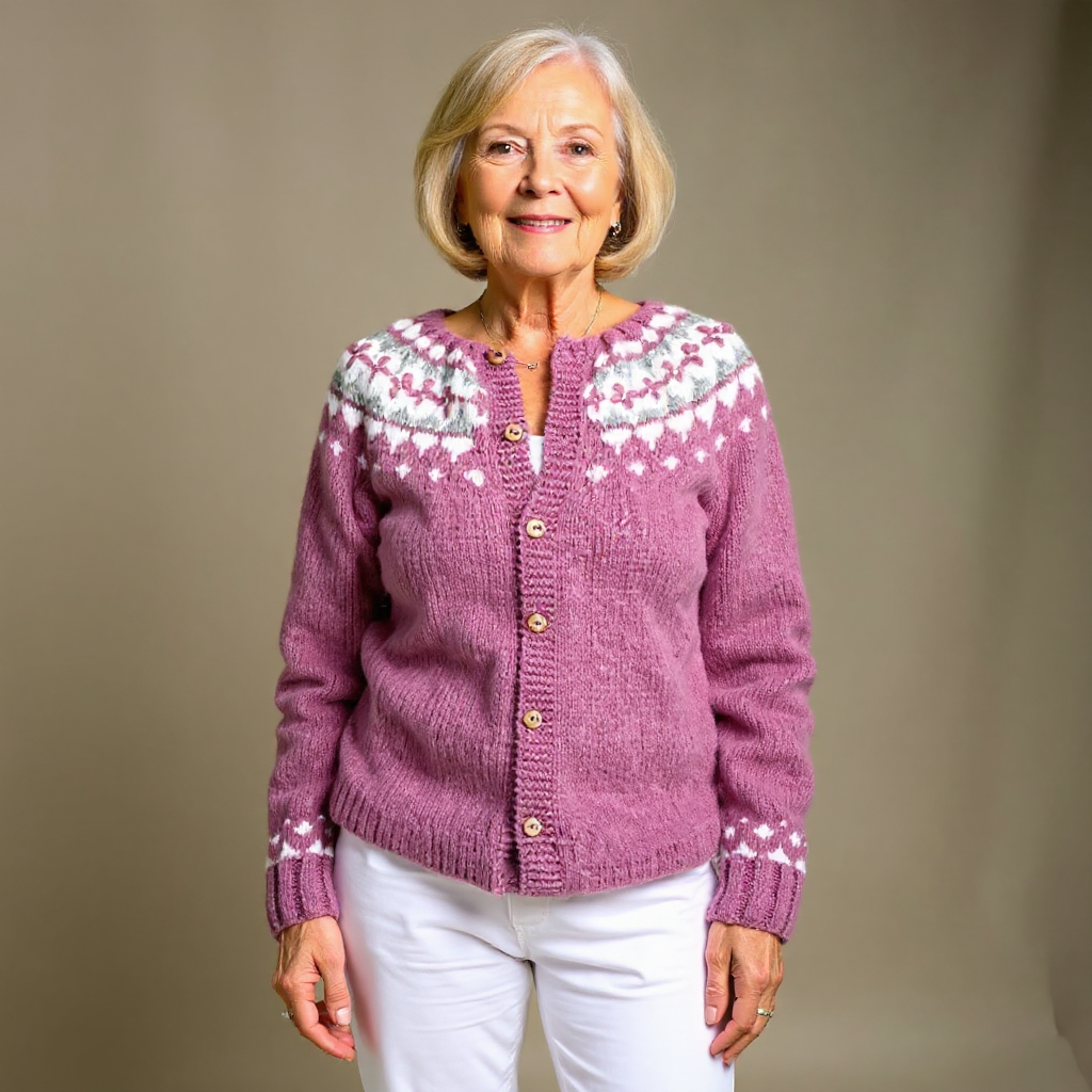 Maya - Vintage Icelandic Cardigan