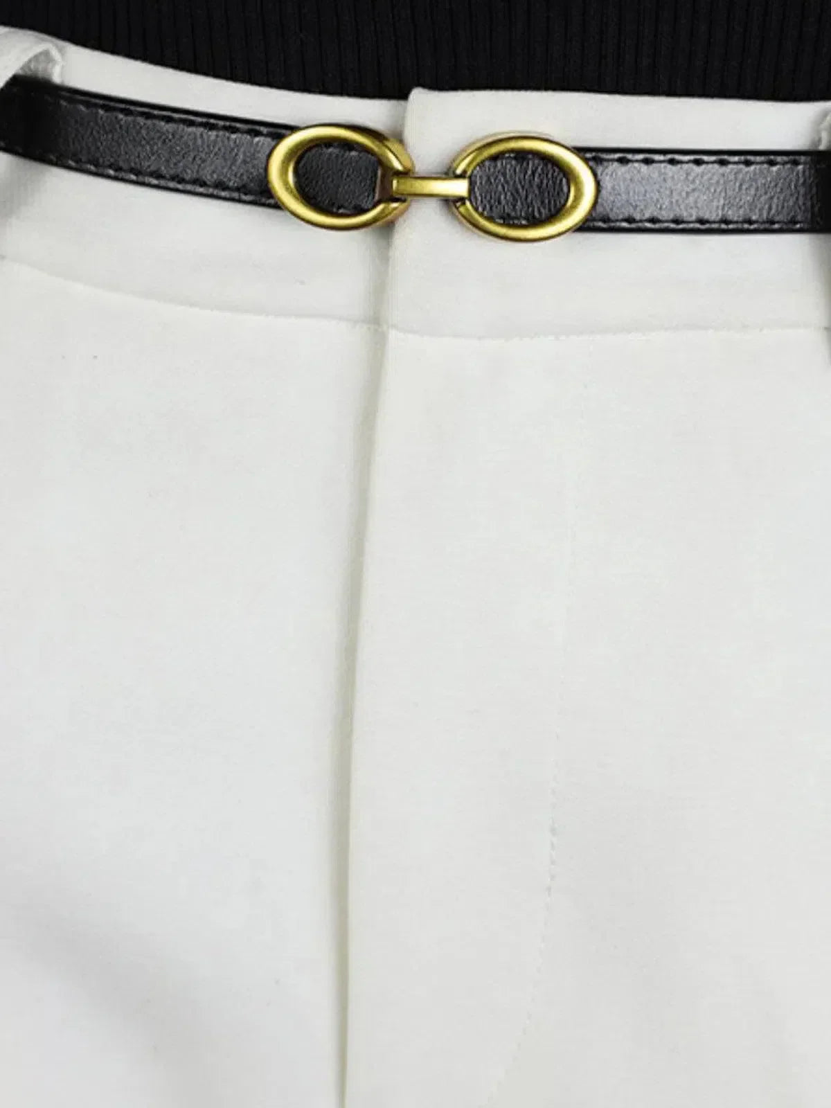 Orabella – Adjustable length – Faux leather belt-10174651334983-Ivory Ombre