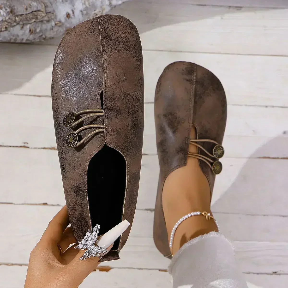 Jaimy - Soft Suede Women's Loafers