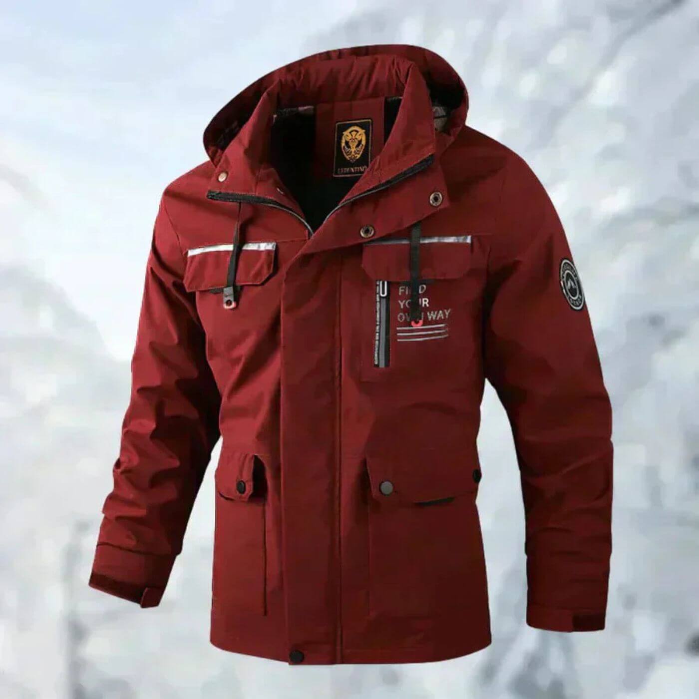 FYOW - Waterproof Men's Outdoor Jacket for Autumn & Winter