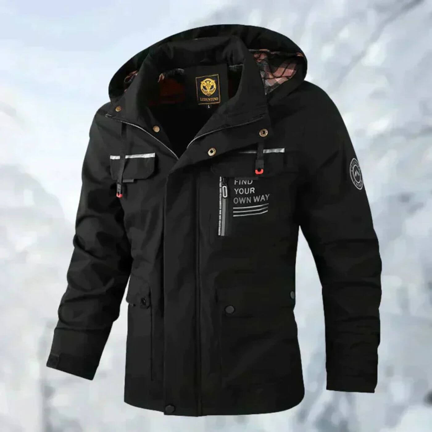 FYOW - Waterproof Men's Outdoor Jacket for Autumn & Winter